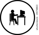 using a computer symbol