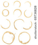 collection vector stains of...