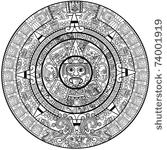 vector maya calendar