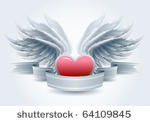 highly detailed vector wings...