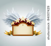 winged star show banner. all...