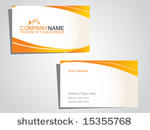 company labels with logo