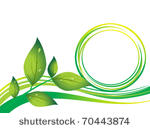 abstract go green background...