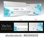 abstract design business cards  ...
