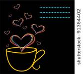 vector illustration of love...