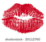 vectored lipstick kiss