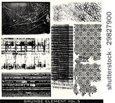 6 messy grunge textures for...