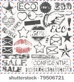 vector set  original vintage...