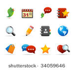 social and media icons