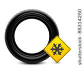 winter tire icon