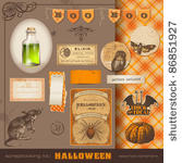 scrapbooking kit  halloween  ...