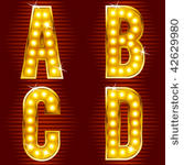 letters for signs with lamps