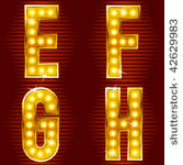letters for signs with lamps