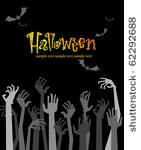 halloween greeting card or...