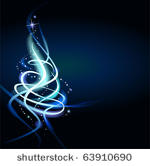 modern abstract christmas tree
