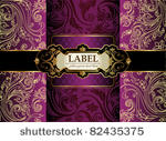 vintage gold   purple luxury...