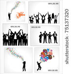 set posters of successful...