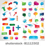collection of elements for web...