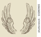 detailed wings