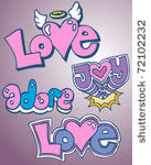 love adore joy whimsical...