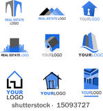 collection of real estate icons ...