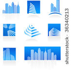 set of real estate icons