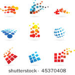collection of vector modern...