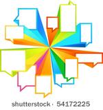 colorful callout rectangular...