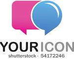 callout shape  dialog box   icon