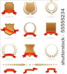 banners  badges  laurels and...