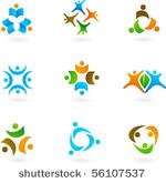 collection of abstract human...