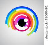 abstract eye icon