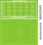 vector illustration of football ...