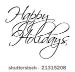 happy holidays script type ...