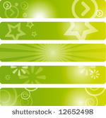 set of banners background ...
