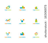 collection of logotype  elements