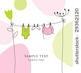 girl arrival announcement card