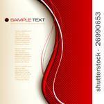 red background composition  ...