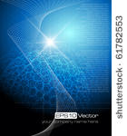 blue technology background  ...