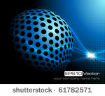 blue technology background  ...