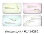 modern business card set  ...
