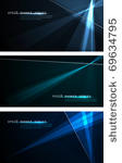 tech banners   dark design...