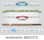 web elements vector header  ...