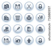 document icons on buttons  set 1