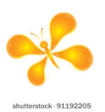 vector cute butterfly