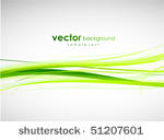 green lines. abstract vector...