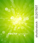 vector green shiny background