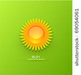 vector sun background
