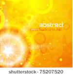 sunny eps10 vector background