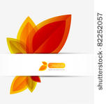 autumn abstract vector...